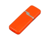 USB 2.0- флешка на 32 Гб с оригинальным колпачком, оранжевый