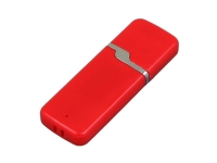 USB 2.0- флешка на 32 Гб с оригинальным колпачком, красный