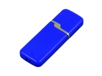 USB 2.0- флешка на 64 Гб с оригинальным колпачком, синий