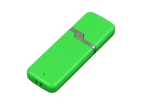 USB 2.0- флешка на 64 Гб с оригинальным колпачком, зеленый