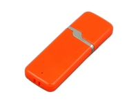 USB 2.0- флешка на 64 Гб с оригинальным колпачком, оранжевый