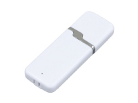 USB 2.0- флешка на 64 Гб с оригинальным колпачком, белый