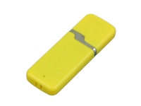 USB 2.0- флешка на 64 Гб с оригинальным колпачком, желтый