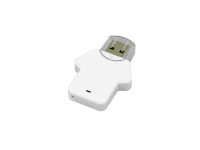 USB 2.0- флешка на 64 Гб в виде футболки, белый