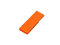 USB 2.0- флешка промо на 32 Гб в виде скрепки, оранжевый