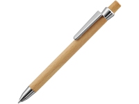 Ручка шариковая «Beech», светло-коричневый, дерево, металл