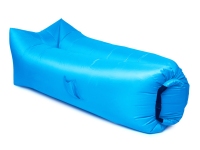 Надувной диван «Биван 2.0», голубой, высококачественный полиэстер