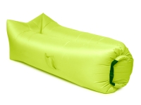 Надувной диван «Биван 2.0», лимонный, высококачественный полиэстер