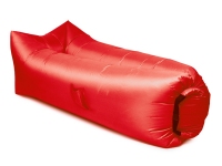 Надувной диван «Биван 2.0», красный, высококачественный полиэстер