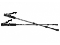 Палки телескопические для скандинавской ходьбы «Nordic Style», черный, дюралюминий, пенополиуретан, сталь, нейлон, полипропилен