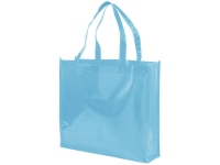 Ламинированная сумка для покупок, синий, ламинированный нетканый полипропилен