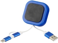 Магнитный держатель для телефона «Chariot», ярко-синий, PP пластик