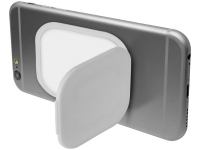 Подставка и держатель для телефона «Flection», белый, PP пластик