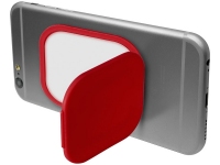 Подставка и держатель для телефона «Flection», красный, PP пластик