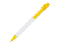 Ручка пластиковая шариковая «Calypso», желтый, АБС пластик