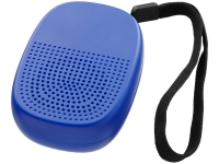 Колонка «Bright BeBop» с функцией Bluetooth®, ярко-синий, АБС пластик