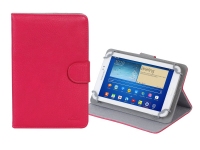 Чехол универсальный для планшета 7", розовый, полиуретан, вельвет