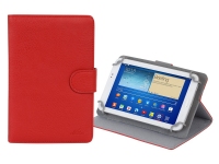 Чехол универсальный для планшета 7", красный, полиуретан, вельвет