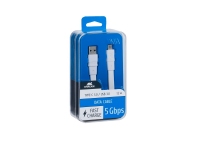 Кабель USB Type C 3.0 – Type A 1,2 м, белый, ПВХ
