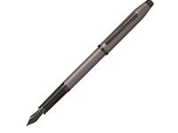 Ручка перьевая «Century II», Cross, корпус - латунь с матовым покрытием. Детали дизайна - полированное покрытие черного цвета