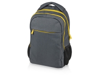 Рюкзак «Metropolitan», серый/желтый, полиэстер