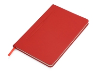 Блокнот А5 «Magnet» soft-touch с магнитным держателем для ручки, красный, полиуретан