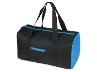 Спортивная сумка «Master», черный/голубой, 100% полиэстер