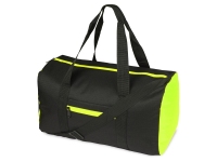Спортивная сумка «Master», черный/зеленый, 100% полиэстер