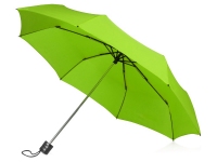 Зонт складной «Columbus», зеленое яблоко, купол- полиэстер, каркас-сталь, спицы- сталь, ручка- пластик