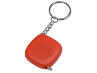 Брелок-рулетка «Block», 1м, красный, пластик/металл