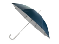 Зонт-трость «Майорка», синий/серебристый, нейлон/металл