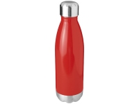 Термобутылка «Arsenal», красный/серебристый, нержавеющая cталь