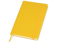 Блокнот А5 «Vision», желтый, картон с покрытием из полиуретана, имитирующего кожу