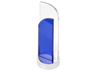 Награда «Parus», прозрачный/синий/серебристый, стекло/металл