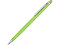 Ручка-стилус металлическая шариковая «Jucy», зеленое яблоко, металл