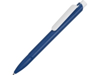 Ручка шариковая «ECO W» из пшеничной соломы, синий, переработанный пластик - 70%, пшеничное соломенное волокно - 30%