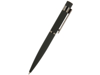 Ручка металлическая шариковая «Verona», черный, металл с покрытием silk-touch