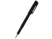 Ручка пластиковая гелевая «Egoiste Black», черный, пластик с покрытием silk-touch