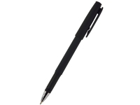 Ручка пластиковая шариковая «CityWrite Black», черный, пластик с покрытием silk-touch