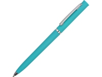 Ручка пластиковая шариковая «Navi» soft-touch, голубой, пластик с покрытием soft-touch