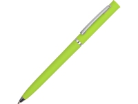 Ручка пластиковая шариковая «Navi» soft-touch, зеленое яблоко, пластик с покрытием soft-touch