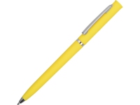 Ручка пластиковая шариковая «Navi» soft-touch, желтый, пластик с покрытием soft-touch