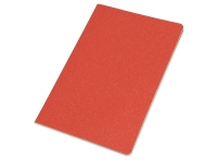 Блокнот А5 «Snow» из переработанного картона, красный, картон