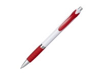 Ручка пластиковая шариковая «Turbo», белый/красный, АБС-пластик