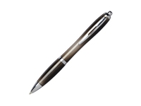 Ручка пластиковая шариковая «Nash», черный, переработанный ПЭТ-пластик