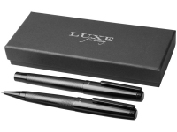 Подарочный набор ручек «Gloss», черный, Металл