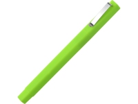 Ручка шариковая пластиковая «Quadro Soft», зеленое яблоко, пластик с покрытием soft-touch