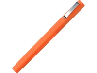 Ручка шариковая пластиковая «Quadro Soft», оранжевый, пластик с покрытием soft-touch