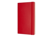 Записная книжка А5 (Large) Classic Soft (нелинованный) , красный