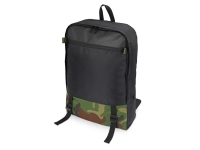 Рюкзак Combat с отделением для ноутбука  17", черный, камуфляж, полиуретан, полиэстер